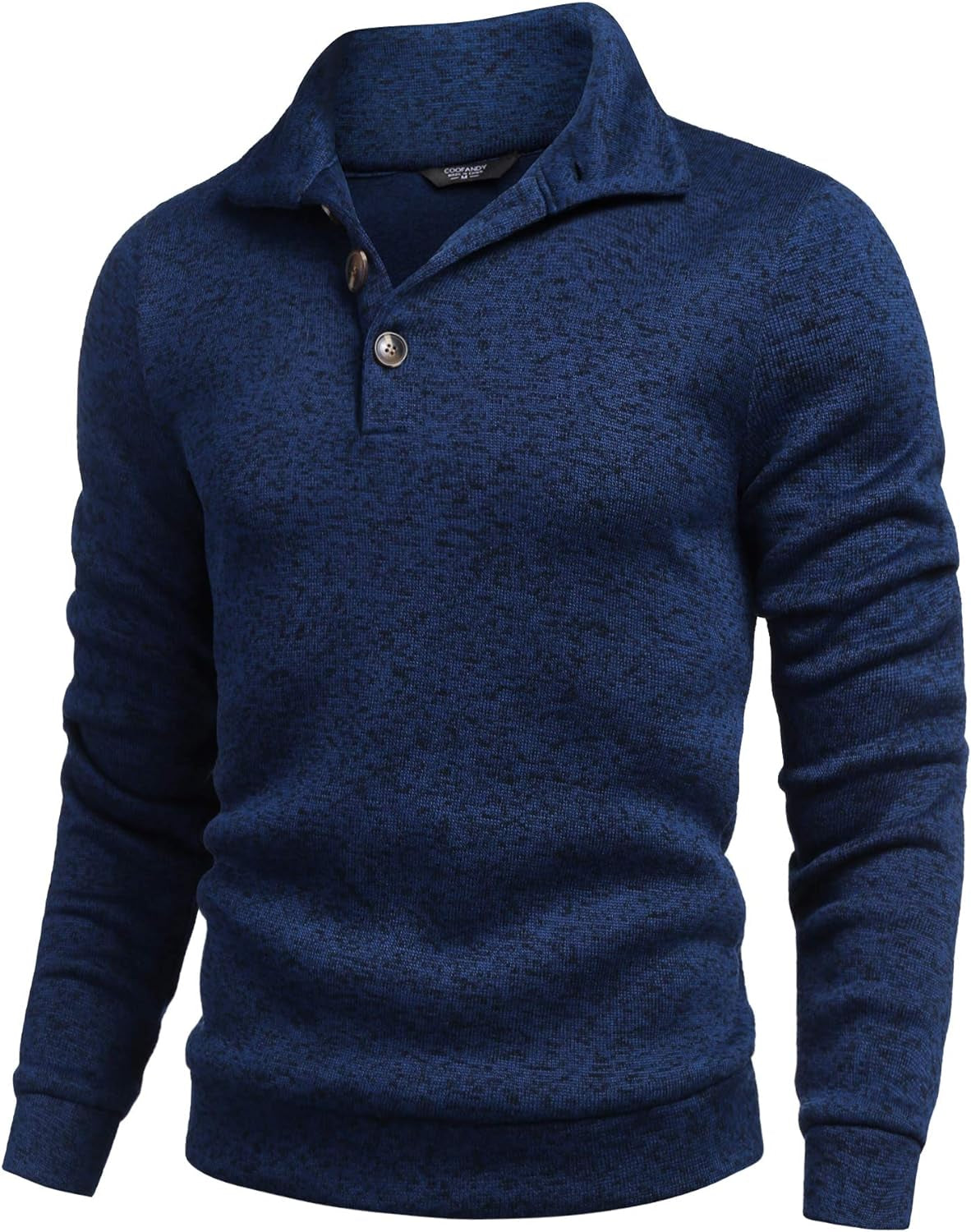 Men'S Casual Slim Fit Pullover Sweater Knitted Thermal Sweatshirt